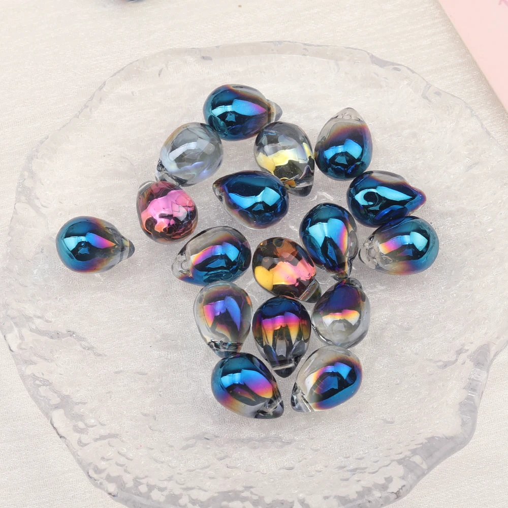Cordial Design 10*13MM 350Pcs Crystal Material/AB Plating/Hand Made/Waterdrop Shape/DIY Making/Jewelry Findings & Components - cordial