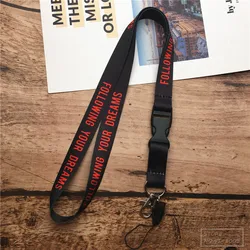 Versatile 2 - in - 1 Lanyard and Keychain Strap - Polyester / Nylon (DREAMS)