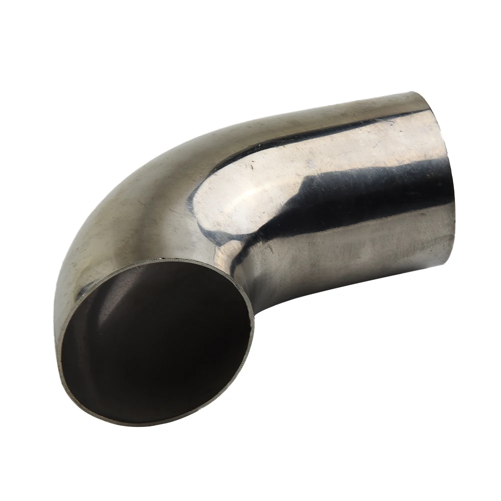 Premium Stainless Steel Tight Radius 90° Exhaust Elbow