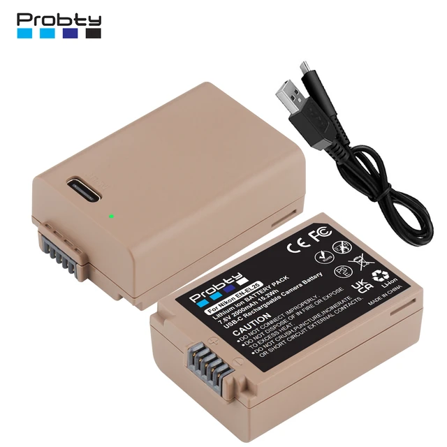 ENEL25 Replacement Battery 2000mAh For Nikon Z30 Z50 ZFC, 47 OFF