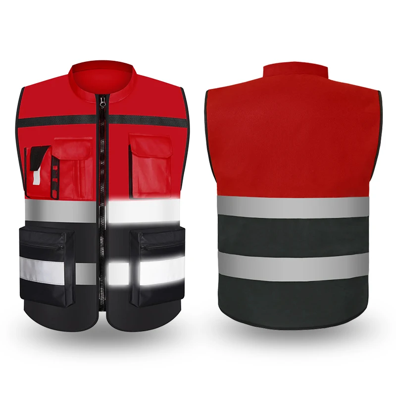High Visibility Reflective Safety Vest For Night Riding