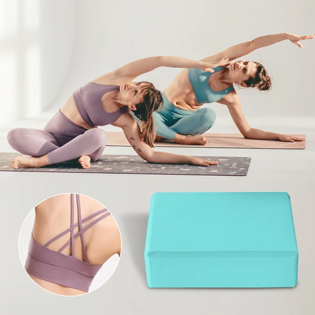 1-5PCS EVA Yoga Building Blocks Cubes Reinforcement Mats Sports Pilates Bricks Exercise Home Exercise Fitness Blocks for Yoga 2
