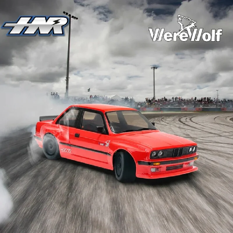 HNR RC Cars H9803 Drift Car: 1/10 Electric 4WD Brushless LED-Controlled Road/Drift RC Model Car RTR - Children's Christmas Gift 2