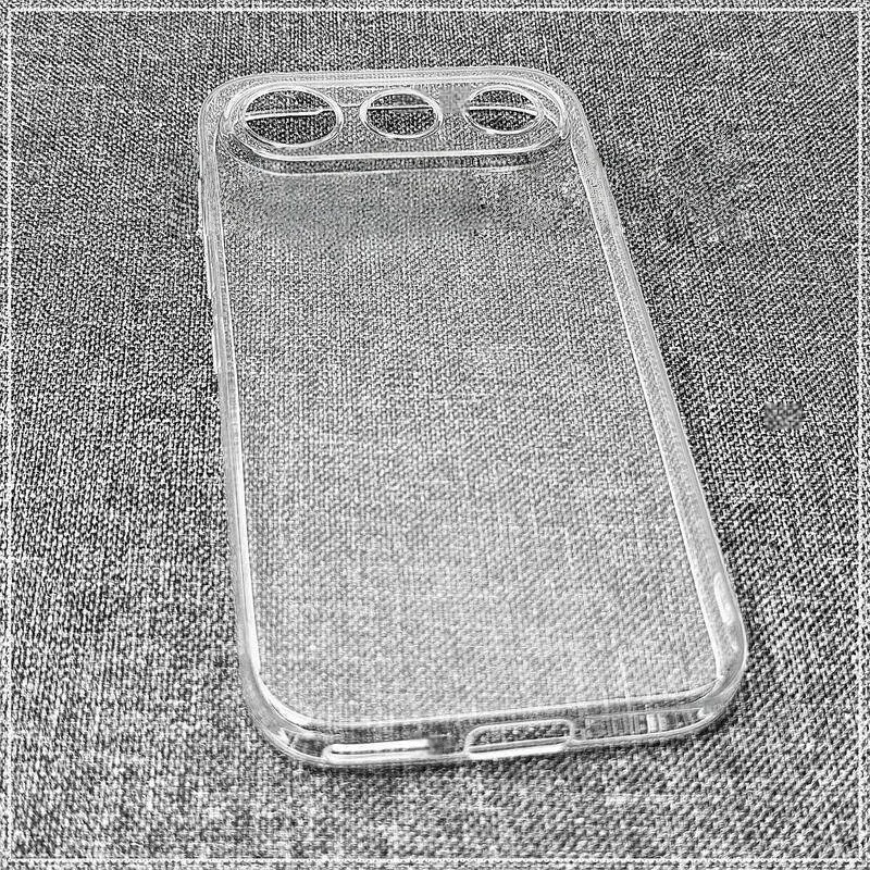 Premium Crystal Clear Rugged Shockproof Protective Phone Case, Transparent Cover