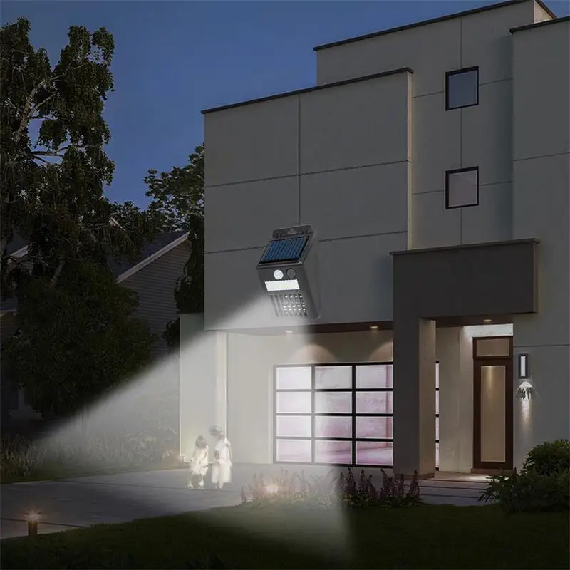 Customizable Solar Mosquito Killer Wall Lamp 2 IN 1 LED Solar Mosquito Killing Wall Lamp Outdoor Ultraviolet Electric Shock