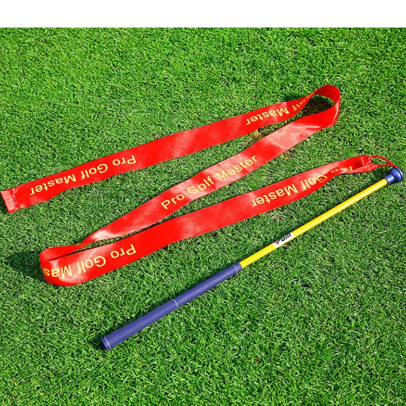 Golf Practitioner Ribbon Swing Stick Sound Practice To Improve Swing Speed Training HGB020 golf swing trainer