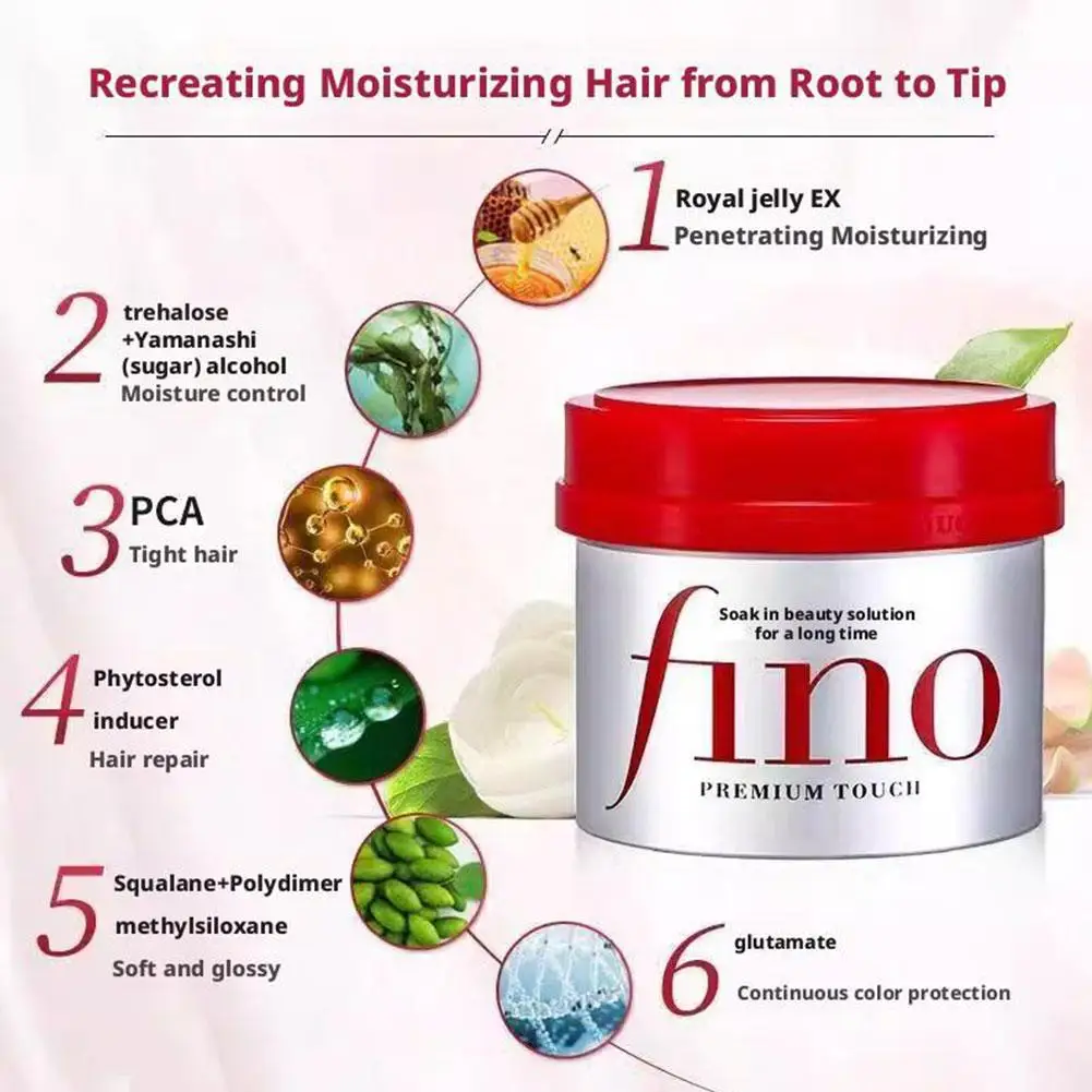 Japan Fino Soaking Beauty Liquid Hair Mask Repair Dry Curly Withered Damaged Hair Deeply Nourish Smooth Treatment Care