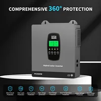 DATOUBOSS – onduleur hybride solaire 1800W 12V, contrôleur de Charge MPPT intégré pour usage domestique, camping-car, alimentation hors réseau 2