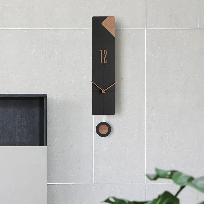 

Wall Clock Living Room Home Fashion Nordic Light Luxury Modern Simple Pendulum Wall Clock Art Modern Simple Decoration Home