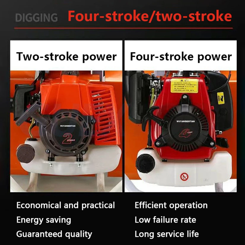 Cultivador pequeno da gasolina, Micro-cultivador, cultivador, solo e afrouxamento, amaragem