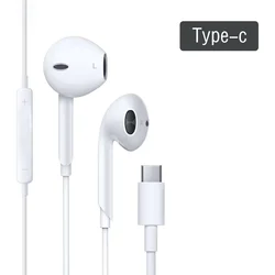 Premium USB Type - C Wired Earphones with Microphone & Remote Control (USB C)