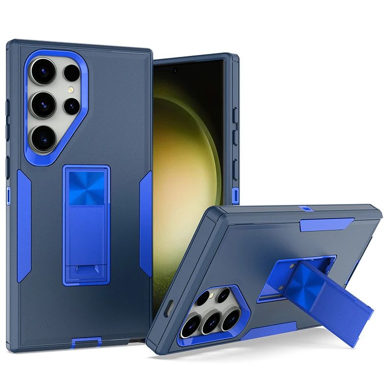 Enhanced Shockproof Heavy Duty Kickstand Phone Case Cover
