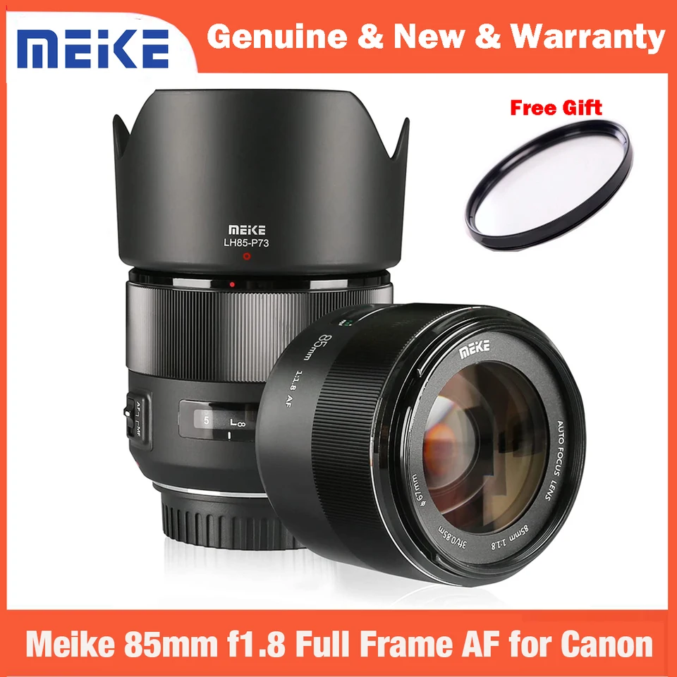 MEKE 85mm F1.8 AF フルフレーム 大口径Canon EOS EF Amazon.co.jp: MEKE 85mm F1.8 オートフォーカス フルフレーム 大口径