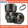 Meike 85mm F1.8 Full Frame Auto Focus Portrait Prime Lens for Canon EOS EF Mount Digital SLR Cameras 1300D 600D200D 6D 5D 450D 1