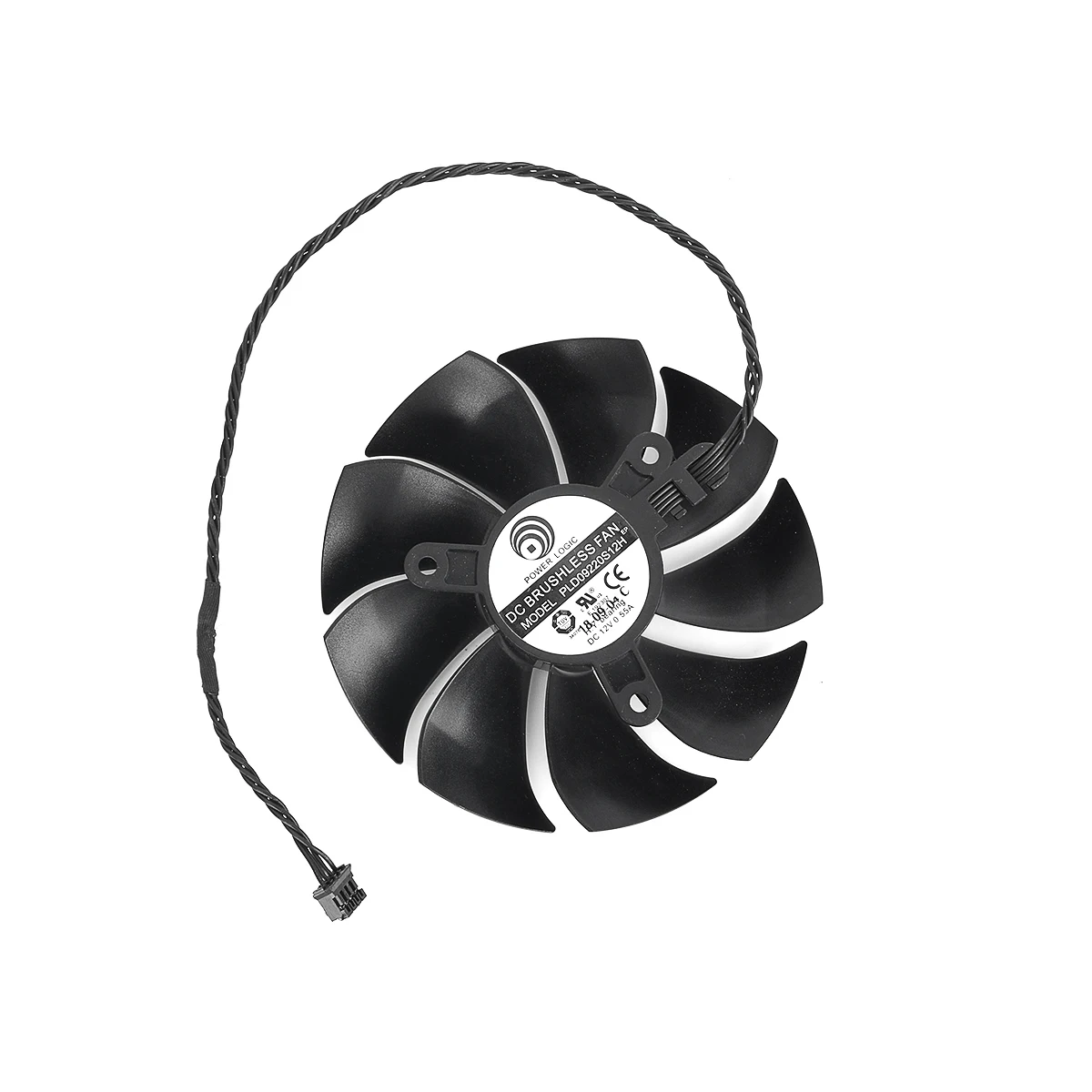 Substituição do Ventilador Refrigerador para Evga Rtx 2080 ti Ftw3 Ultra 2070 Super Rtx2080 Gráficos Placa de Vídeo Ventiladores Refrigeração Novo 87 mm Pld09220s12h - Imagem 2