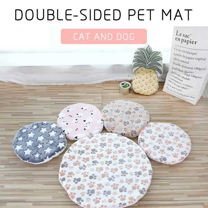 Pet Bed Mats Pet Sleeping Mat Kitten Puppy Nest Cushion Cat Accessories for Cats Small Dogs