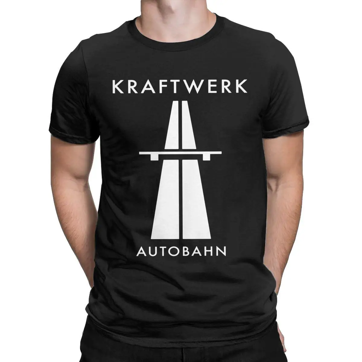 

Kraftwerk Autobahn T-Shirt for Men Awesome 100% Cotton Tee Shirt Crewneck Short Sleeve T Shirts Gift Idea Clothes