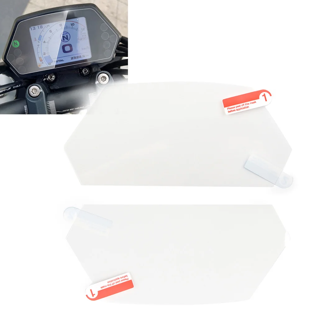 

2Pcs Transparent Motorcycle Speedometer Protective Film Dashboard Instrument Screen Protector For Benelli 502C BJ500