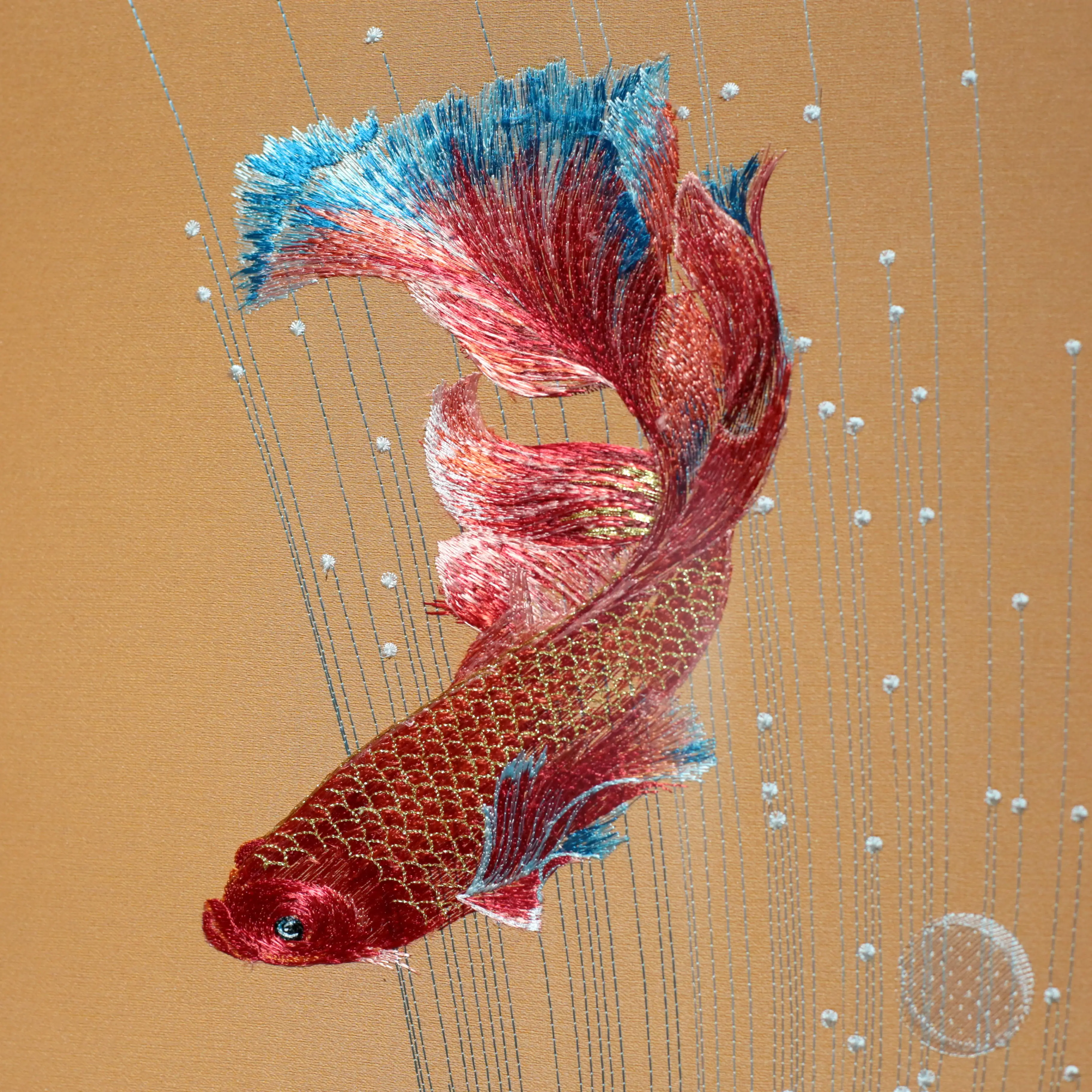 アンティーク　中国　刺繍　風景 アンティーク 中国 刺繍 風景