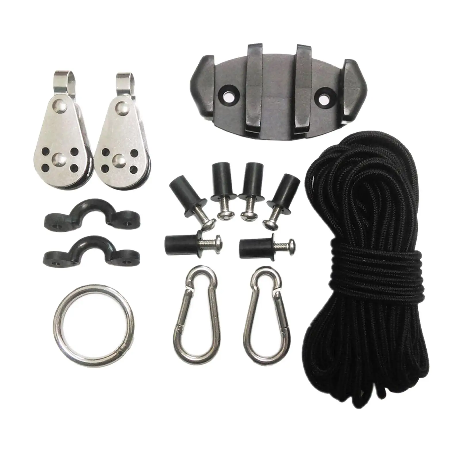 

Kayak Anchor System Eye Pulleys Sturdy Wellnuts W Kayak Anchor for Canoe