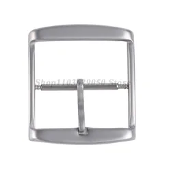 Stylish Stainless Steel Clasp Watch Band with Pin Buckle - Available in Various Widths (22mm)