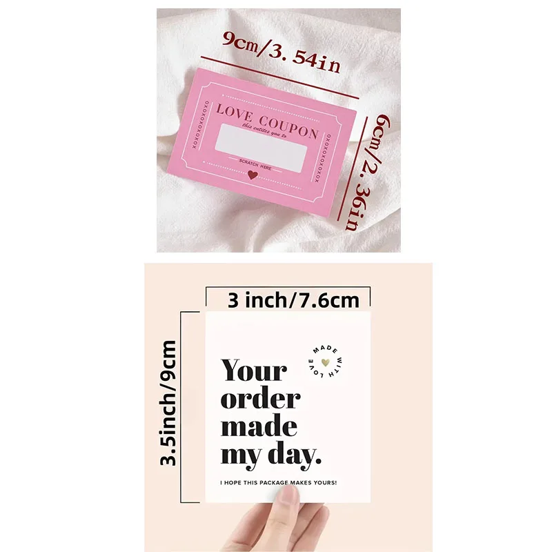 Romantic Couples Scratch Off Love Coupon Cards DIY Valentine's Day Date Ideas Wedding Anniversary Gift and Interactive Activity