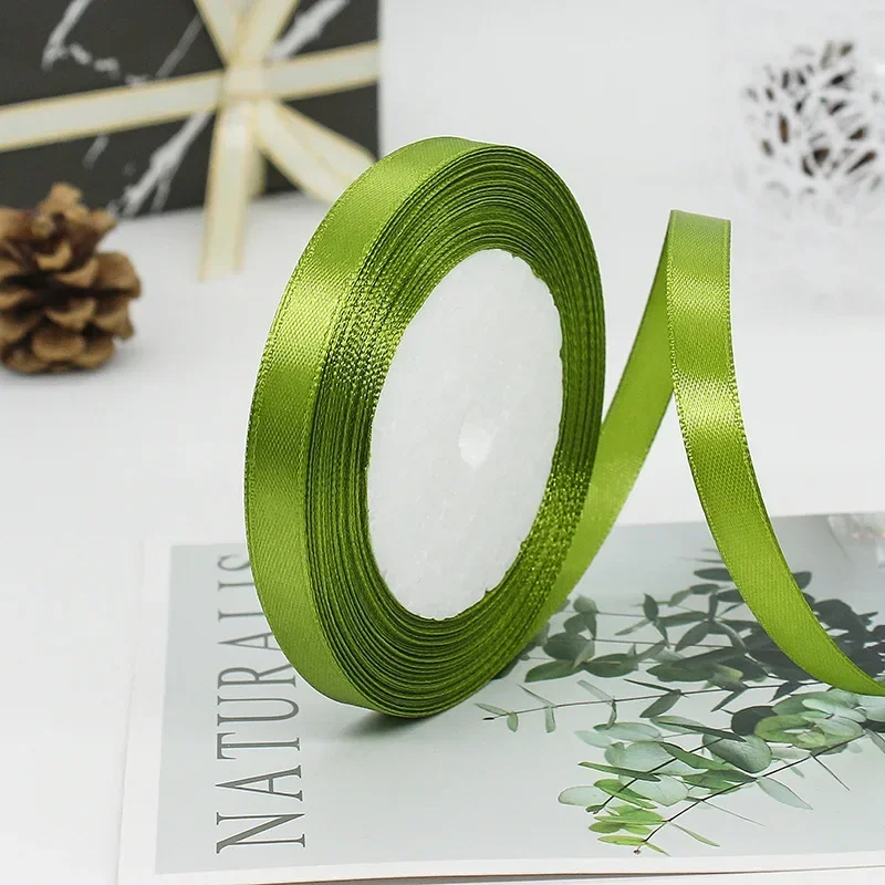 Elegant Satin Ribbons for Gift Wrapping & Decorations - 25 Yards