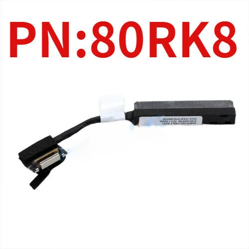 Mr.Tough 10PCS 5470 E5470 SATA HDD Caddy Cable 80RK8+4JMFP Bracket Holder For Dell Latitude