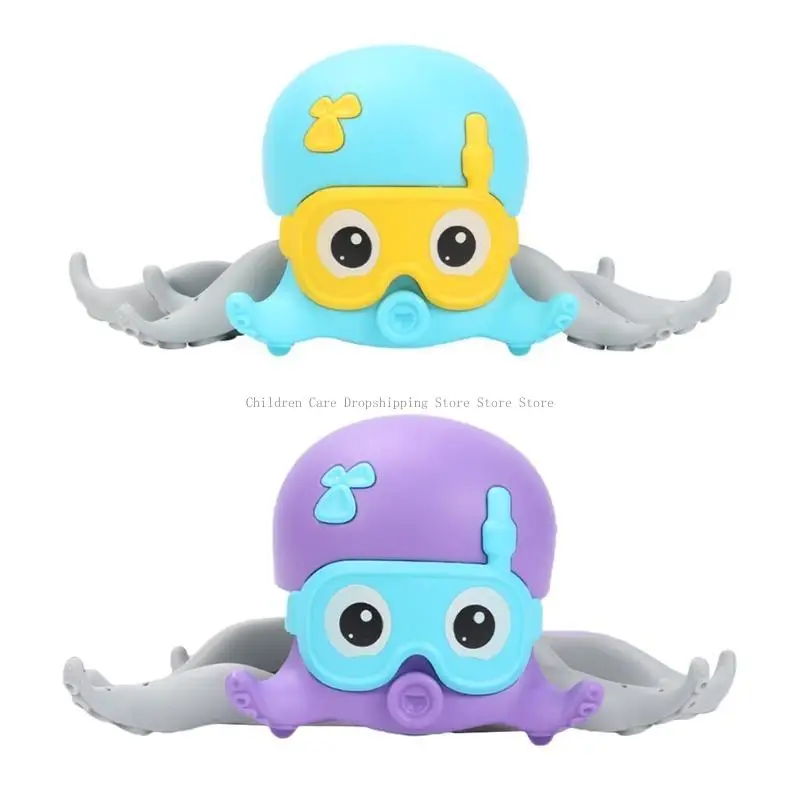 Non-stinging bathtub toy Octopus Vehicle