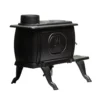 Company Rustic 900 Square Foot Clean Cast Iron Log Burning Wood Stove Reaching Up T0 54,000 BTUswith Cool Touch Safety Handle 5
