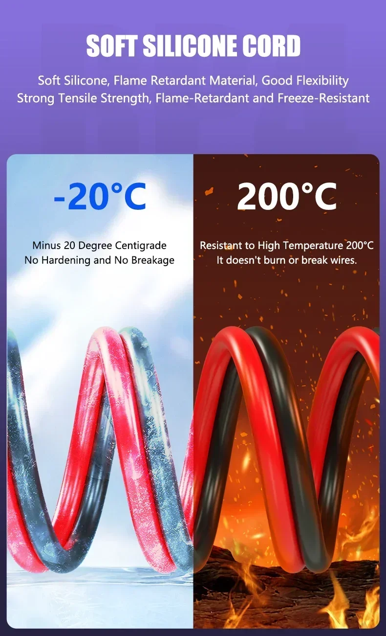 MECHANIC RP4 Multimeter Test Cable Ultra Thin Multimeter Test Leads Replaceable Pen Tip Universal To Pointer/Digital Multimeter