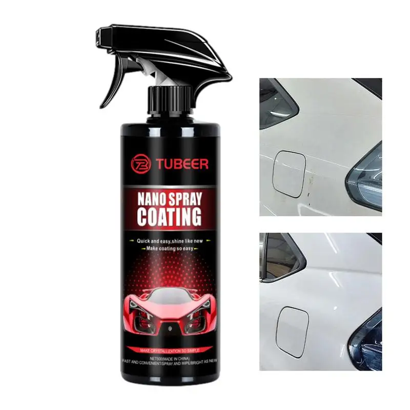 

Car Restoration Spray Car Trim Coating Refurbisher Resists Water UV Rays Dirt Ceramic Coating Car Scratch Repair Spray For All