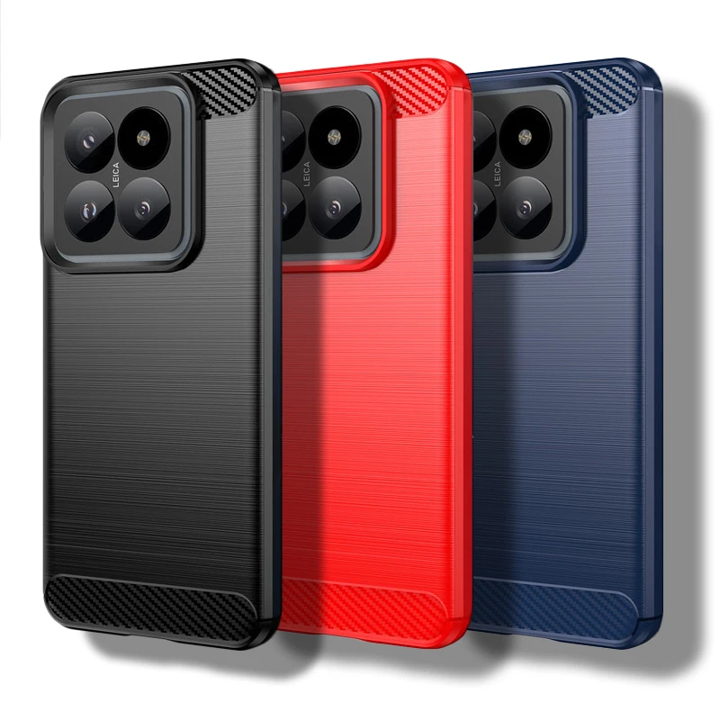 Per Xiaomi 14 Pro Custodia Per Xiaomi 14 Pro Cover Paraurti Protettivo In Silicone Morbido Antiurto Da 6.73 Pollici Per Xiaomi 14 Pro Fundas