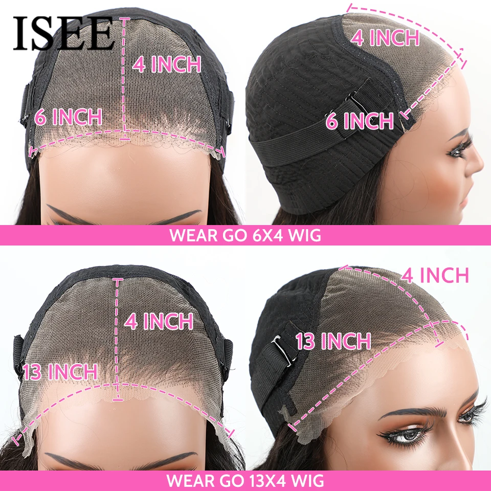 6x4 Lace Wig Malaysian Straight 13X4 HD Lace Frontal Glueless Preplucked Human Wigs Ready To Go human hair wig lace front wig human hair wigs front lace wig