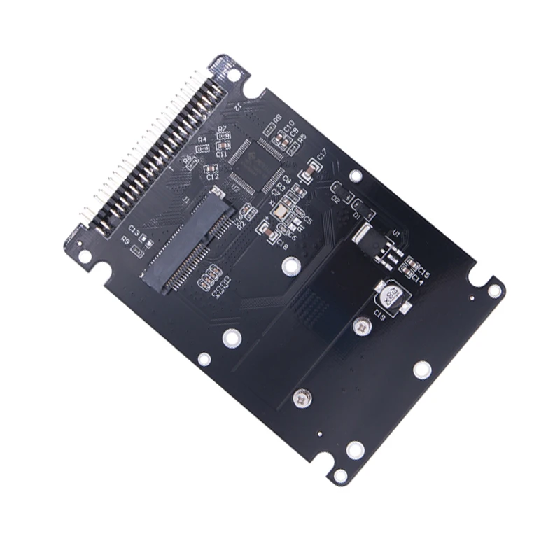 MSATA to IDE Ŭ ̽ ڽ, mSATA to 2.5 ġ IDE 44PIN  ϵ ũ ̽, ̴ PCI-E SSD ָ Ʈ  