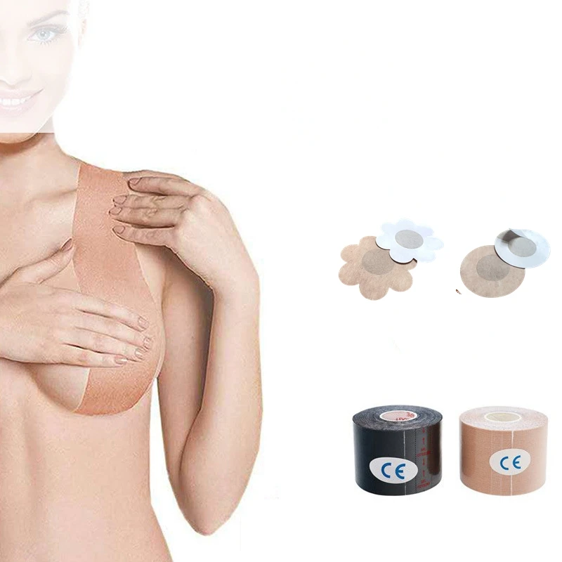 Bra For Sex Boob Tape Breast Lifting Tape Sticker For Nipples Booby Chest Adhesive Push Up Sticky Bralette Bondage Bra Plus Size