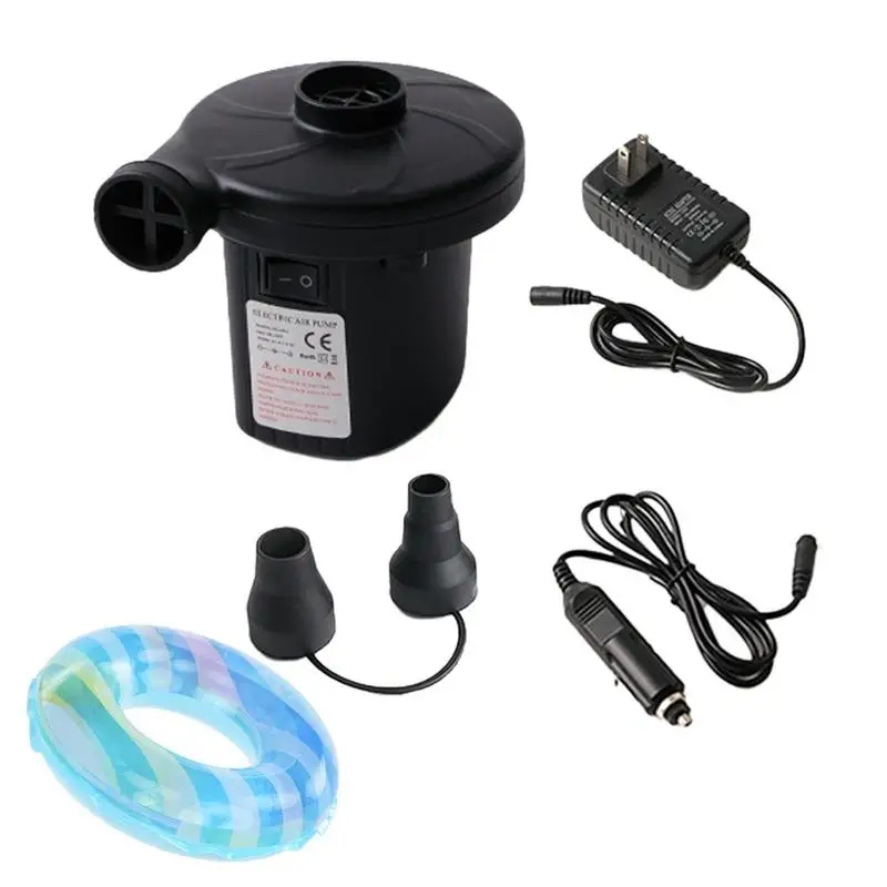 

Air Pump Electric Air Inflator/Deflator 220V AC/12V DC Electric Air Pump Air Inflator/Deflator Pumps Air Mattress Pump For