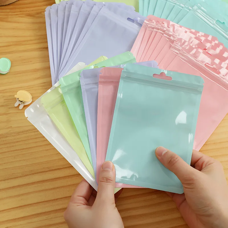 Sacs à Bijoux PVC PATIKIL 25 Pièces - Pochettes Transparentes Fermeture Éclair 7x6 Pouces