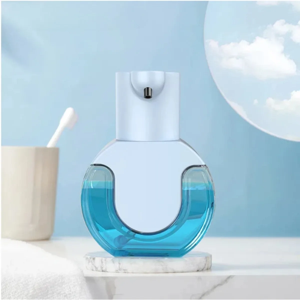 Smart Soap Dispenser 420ml Touchless Motion Sensor Washing Hand Device Wall-Mounted Liquid Soap Dispenser Liquid/Foam Model