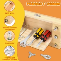 Montessori Educational Screw Busy Board