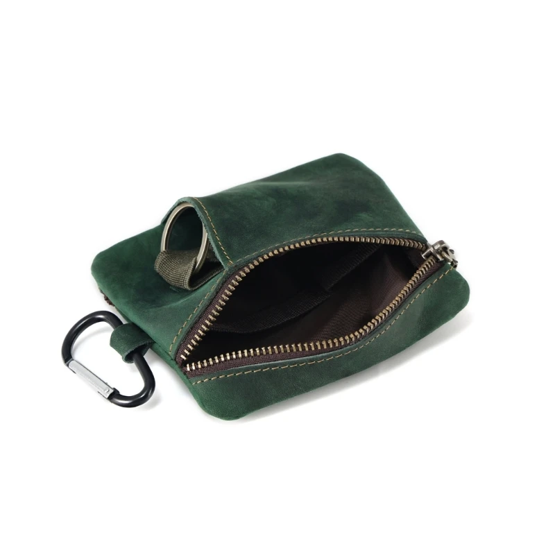 Vintage Change Card Holder Multi-Slot Purse Card Case Wallet Purse Holder Credit Card with Keychain