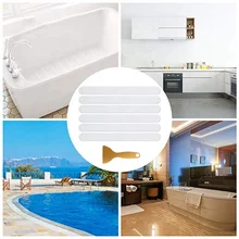 

5PC Peva Non-Slip Stickers Anti Slip Strips Shower Stickers Bath Safety Strips Non Slip Strips for Bathtubs Showers Stairs Floor