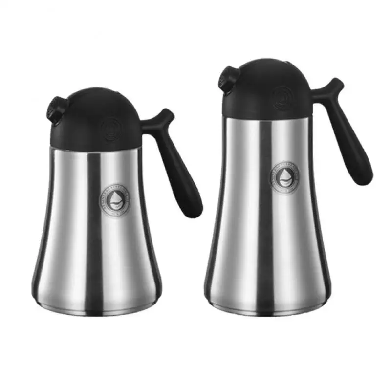 

316 Stainless Steel Oil Bottle Soy Sauce Vinegar Seasoning Bottle Automatic Opening And Closing Oil Tank Kitchen Tools