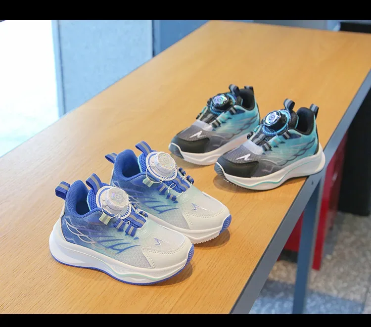Description Picture 3 of itemNew Children Running Sports Shoes for Baby Baby Girls Mesh Breathable Sneakers Lightweight Toddler Kid Casual Walking Footwear
