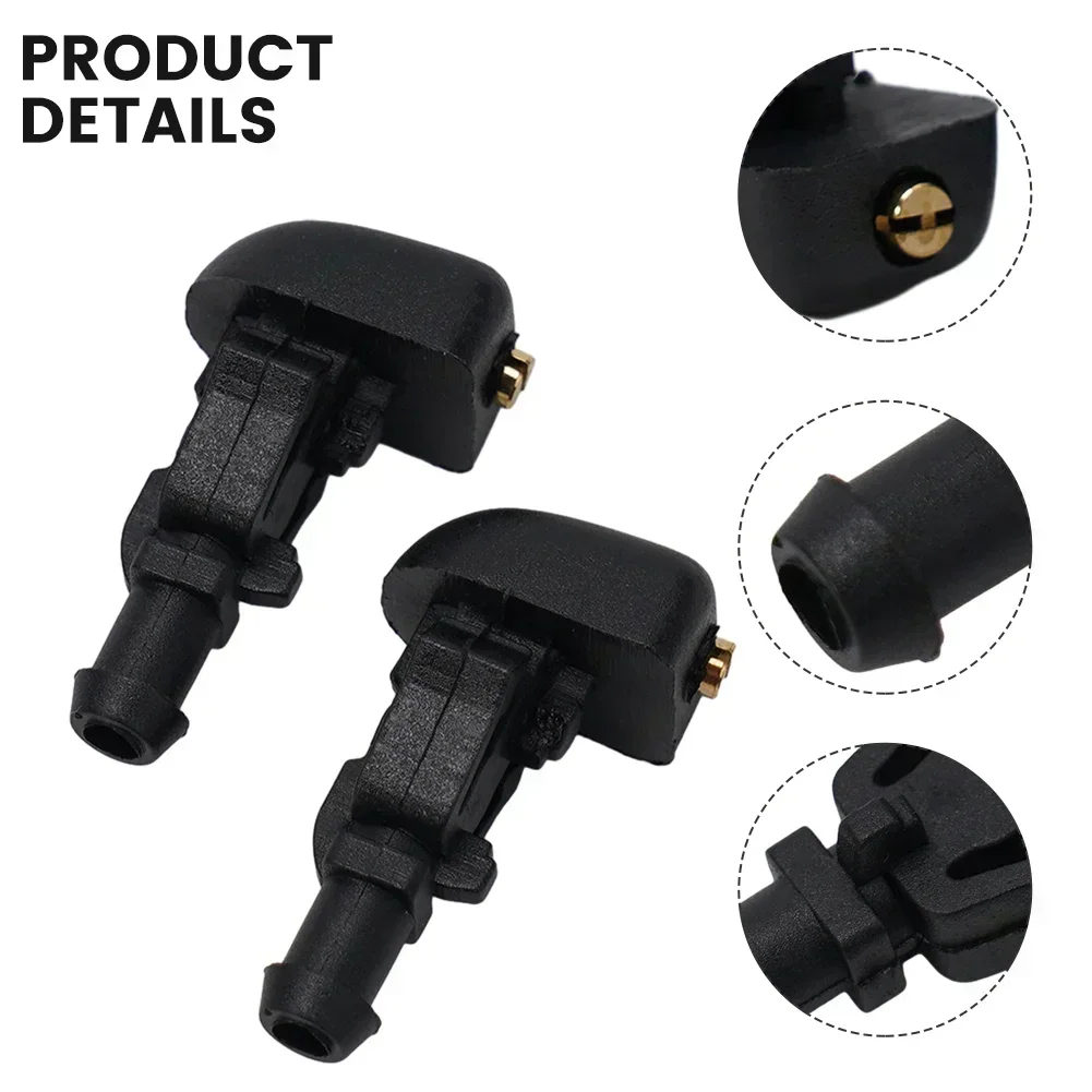 Convenient Installation Windshield Fluid Jet Nozzle for Ford F150 Flex 3W7Z17603AA Compatible with F 150 2004 2013