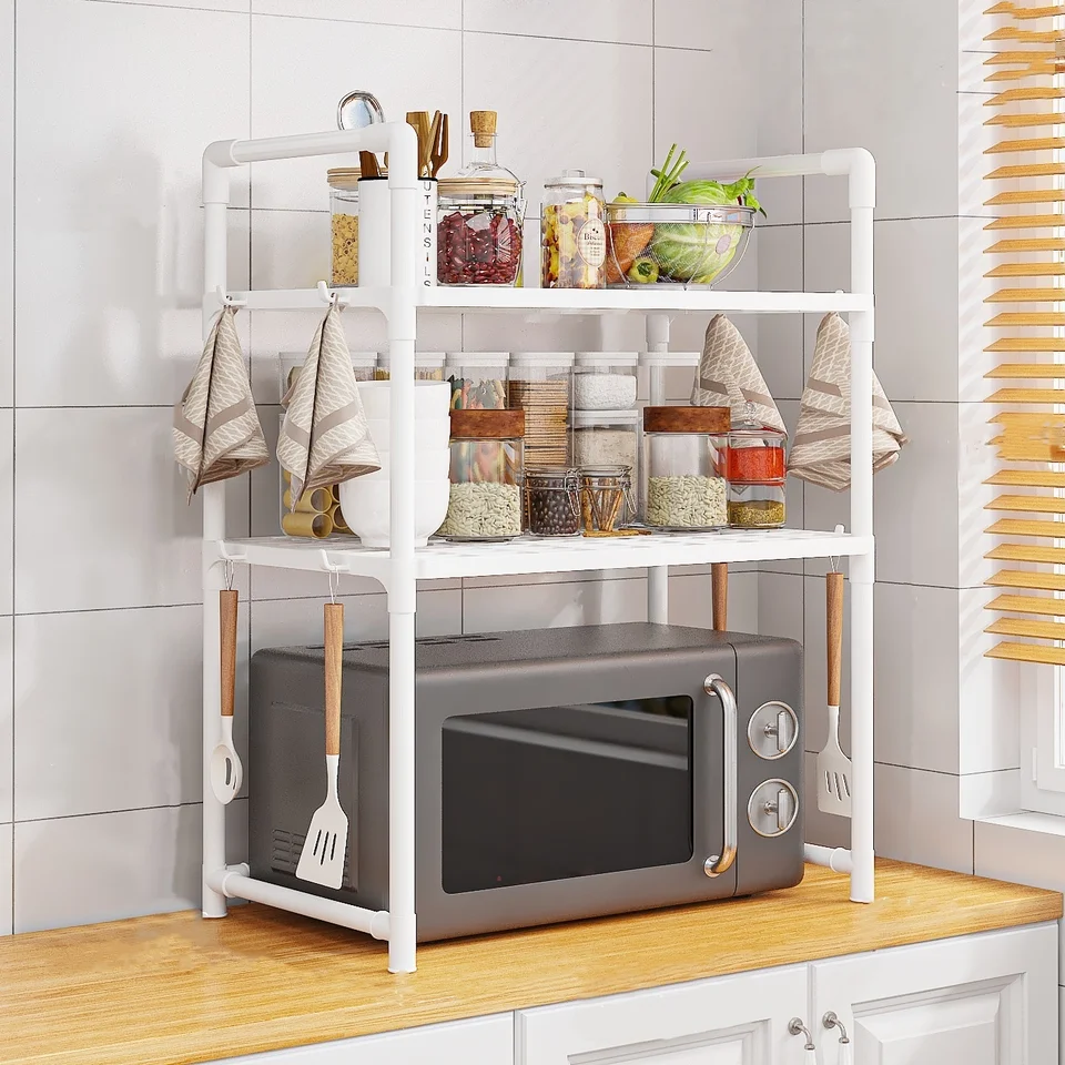 Multi Layer Microwave Shelf Kitchen Storage Rack