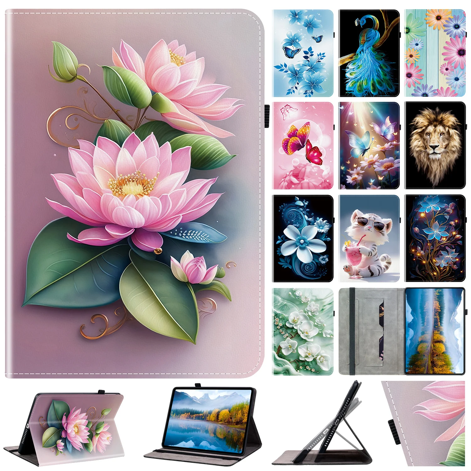 Premium Leather Tablet Cover