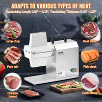 SucceBuy 17 pouces 54 lames attendrisseur de viande Commercial 450W attendrisseur de viande électrique Machine pour porc poulet poisson 4