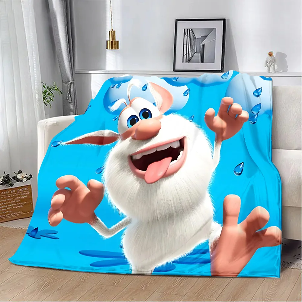 Cartoon Funny Cute B-Booba Printed Blanket Picnic Blankets Warm Blanket Soft and Comfortable Blanket Home Travel Birthday Gift 6