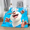 Cartoon Funny Cute B-Booba Printed Blanket Picnic Blankets Warm Blanket Soft and Comfortable Blanket Home Travel Birthday Gift 6